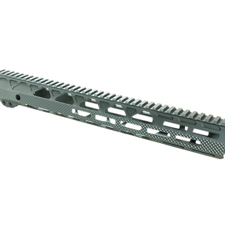 Timber Creek Outdoors G15HGD Greyman  Aluminum 15" M-LOK Handguard for AR-15