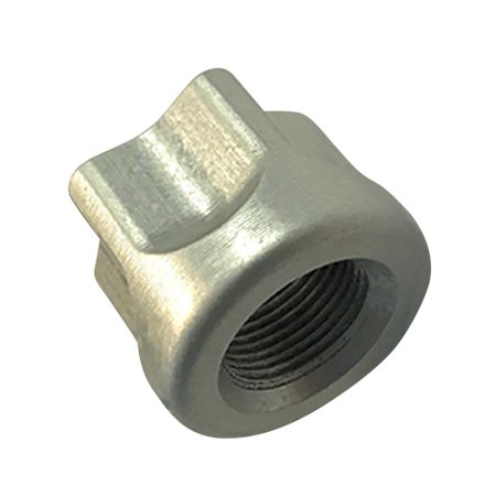 Timber Creek Outdoors 5/824TPS Thread Protector  Silver Billet Aluminum 5/8"x24