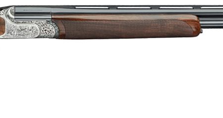 Rizzini USA 2201-2029 BR220 Field 20 Gauge 29" Nickel Chrome Coin Anodized Steel Steel Receiver Engraved Grade 2.5 Turkish Walnut Wood Stock