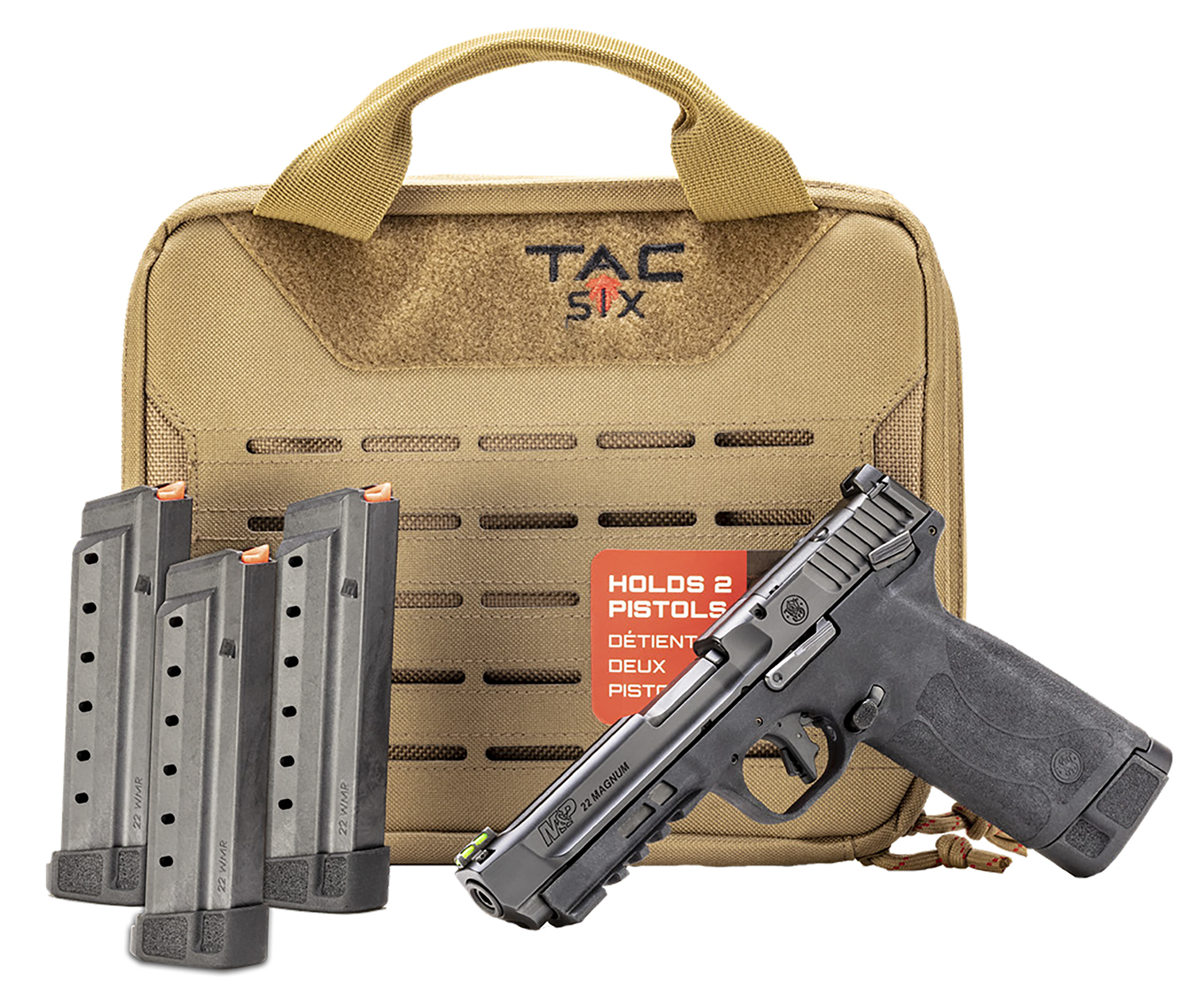 S&W 14347 M&P 22WMR RANGE BAG BUNDLE