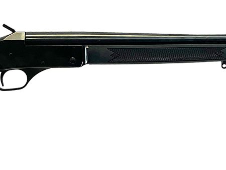 JTS Shotgun J410SSAS028 Lonestrike Full Size 410 Gauge Break Open 3" 1rd 28" Blued Single Shot Barrel, Drilled & Tapped Receiver, Black Synthetic Stock