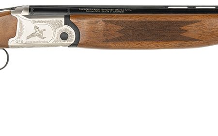 Gforce Arms GF41024Y Filthy Pheasant  Youth 410 Gauge Break Open 3" 2rd 24" Over/Under Vent Rib Barrel, Engraved Nickel-Plated Receiver, Fixed Turkish Walnut Stock