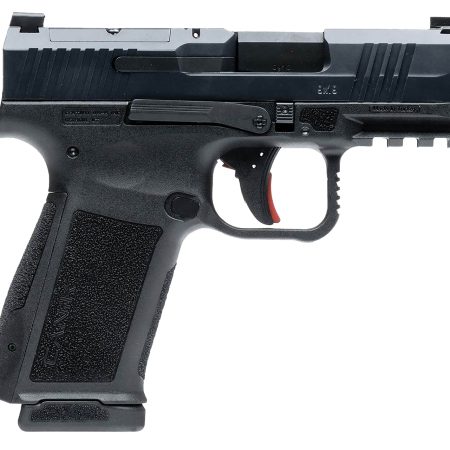 Century Arms HG7882N Mete MC9L Sub-Compact Frame 9mm Luger 17+1 3.18" Black Steel Barrel, Black Nitride Serrated Steel Slide, Black Polymer Frame w/Picatinny Rail, Interchangeable Backstrap Grip