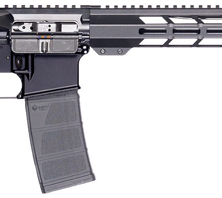 Patriot Ordnance Factory 02315  P-15 Base 5.56 NATO 30+1 16.50" Black Anodized A2 Style Grip