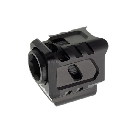 Tyrant CNC TDG43COMPBLK/BLK Black/Black Aluminum 9mm