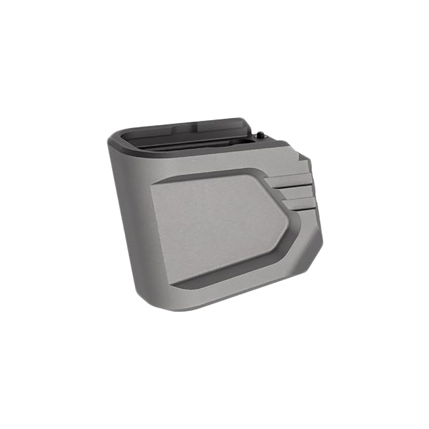 Tyrant CNC TDG48MAGEXG Magazine Extension Fits Glock 43x/48 Gray Aerospace Grade Aluminum
