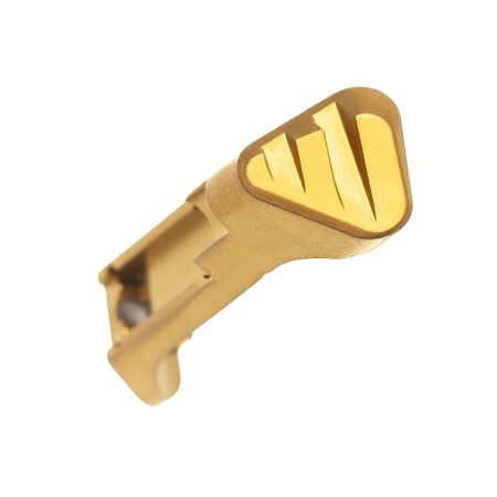 Tyrant CNC TDP365EGOLD Extended Mag Release  Sig P365 Matte Gold 17-4 Stainless Steel