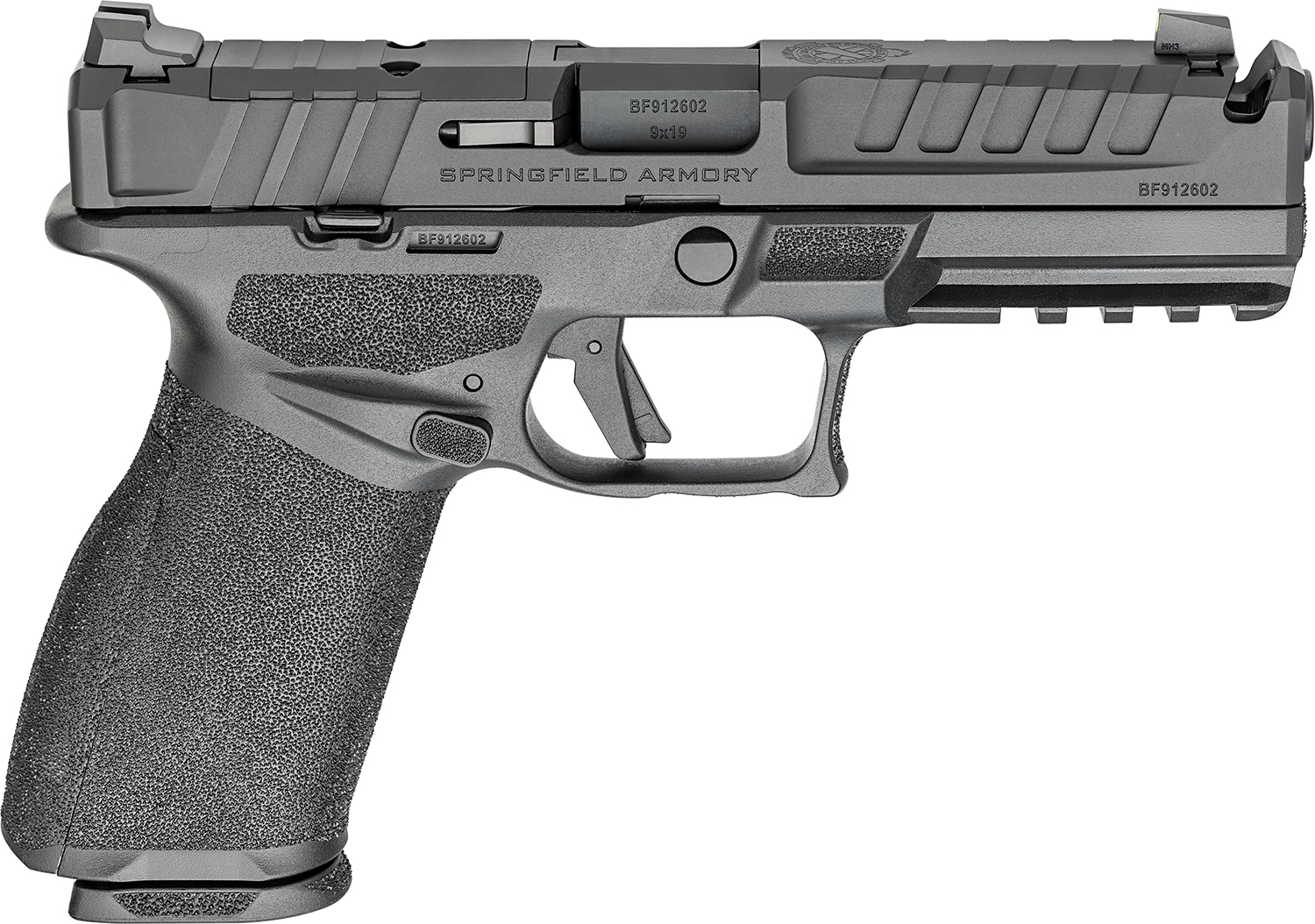 Springfield Armory EC9459BLCUCOMP Echelon 9mm 10rd 4.50" Black Melonite Optic Ready/Integral Compensator