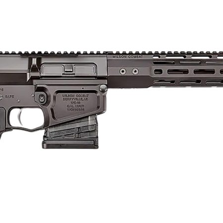 Wilson Combat SS-308FTBLACK Super Sniper  308 Win 20" Fluted Threaded Barrel Black Armor-Tuff