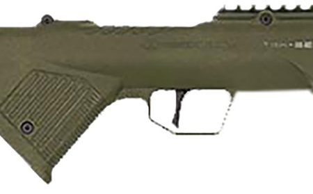 Desert Tech TRKRF2218GRN  Trek-22 Green Compact 22 LR 18" Free Floating Steel Barrel, Picatinny Rail Receiver, M-LOK Handguards, Fixed Polymer Stock, Suppressor Ready