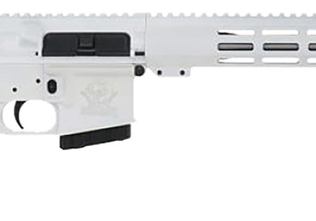 Great Lakes Firearms GL15350SSWHT16 GLFA  350 Legend 5+1 18" Stainless Threaded Barrel, White Cerakote Picatinny Rail Aluminum Receiver, M-LOK Handguard Black Synthetic Stock, Mil-spec Polymer Grip
