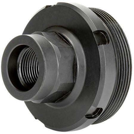 Griffin Armament DT1375X24-5/8X24  Thread Adapter 5/8"x24 17-4 Stainless Steel Nitride Black
