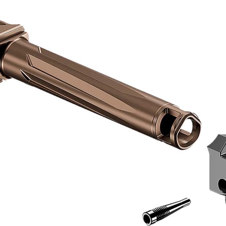 Radian Weapons R0839 Ramjet & Afterburner Combo 9mm Luger Compatible w/Glock 17 Gen5, Bronze Stainless Steel
