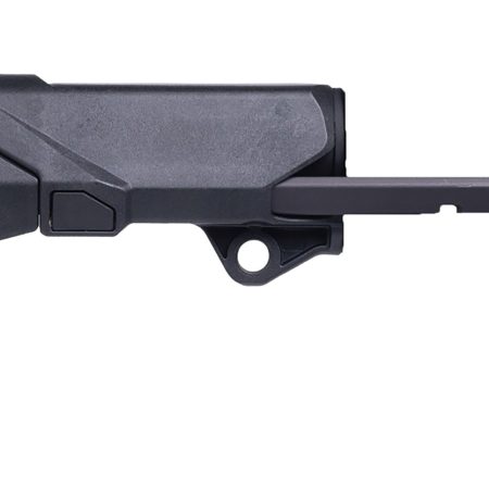 Q LLC ACCSHORTYSTOCKBLK Shorty  Black Polymer Fits AR/M4