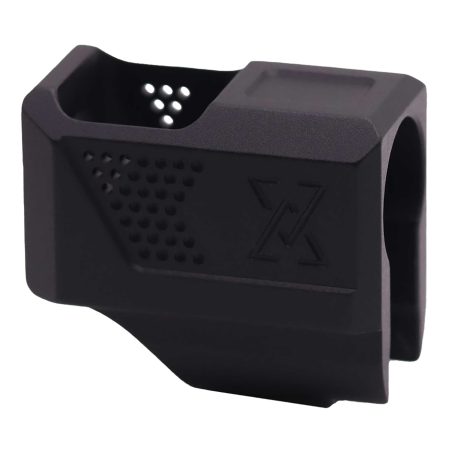 True Precision Inc TPG43CMPBL True-Lock Ultimate Compensator Black Type 3 Hard Anodize 7075 T6 Aluminum Compatible w/ Glock 43/43X/48