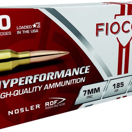 Fiocchi 7PRCRD Hyperformance Match 7mmPRC 185gr Nosler Reduced Drag Factor 20 Per Box/10 Case