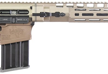 Larue Tactical LTMRGGS65CM20FDE LT10  6.5 Creedmoor 20+1 20" R.A.T. Stock A-P.E.G. Grip FDE