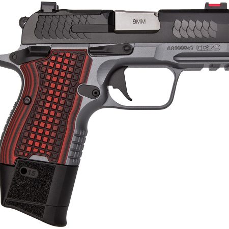Kimber Mfg.,inc 3600003 CDS9  9mm 15rd 3.18" Black KimPro II Optic Ready Stainless Steel Slide Gray KimPro II G10 Grip
