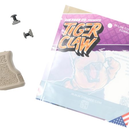 Die Free Co Llc TCMLOKFDE Tiger Claw  Flat Dark Earth Nylon