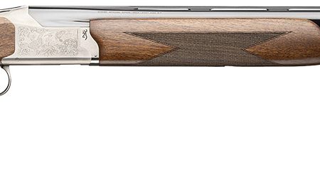 Browning 0183463005 Citori 825 12 Gauge Break Open 3" 2rd 26" Polished Blued Over/Under Vent Rib Barrel, Silver Nitride Stainless Steel Receiver, Fixed Black Walnut Stock