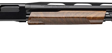 Winchester Repeating Arms 512467393 SXP Trap 12 Gauge Pump 3" 4+1 30" Gloss Black Vent Rib Barrel, Gloss Black Aluminum Receiver, Fixed w/Raised Comb Satin Turkish Walnut Stock