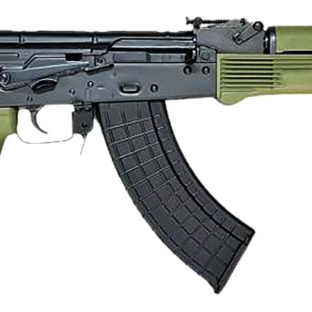 Riley Defense Inc RAK102G RAK  7.62x39mm 30+1 16.25" Black Nitride Threaded Barrel, Black Oxide Mil-Spec Receiver, Fixed Army Green Polymer, Stock OD Green Polymer Grip
