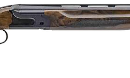 Charles Daly 930394 202E 12 Gauge Break Open 3" 2rd 28" Black Over/Under Vent Rib Barrel, Black Engraved Steel Receiver, Fixed w/Pistol Grip Walnut Stock