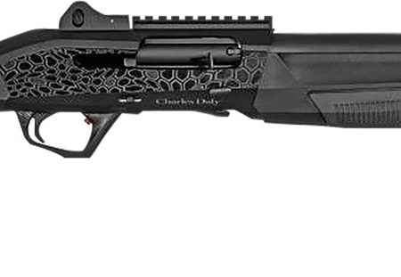 Charles Daly 930401 601 Sport 12 Gauge Semi-Auto 3" 5+1 20" Matte Black Steel Barrel, Picatinny Rail Aluminum Receiver, Fixed Black Synthetic Stock