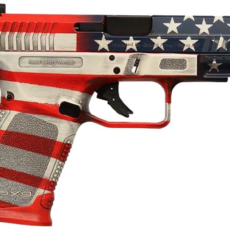 Gforce Arms GFRPX3C9USA Exodus  9mm Luger 15+1 4.02" Black Steel Barrel, USA Cerakote Serrated Steel Slide, USA Cerakote Polymer Frame w/Accessory Rail, Textured Grip