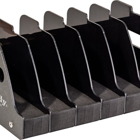 Hornady 95832 6 Gun Pistol Rack Metal w/Foam and Plastic Dividers Holds 6 Pistols