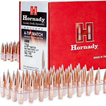 Hornady 261792 6.5mm .264 135gr A-Tip Match 500 Per Box/6 Case