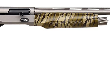 Gforce Arms GFTWO1228MO1 Two  12 Gauge Semi-Auto 3" 28" Matte Gray Vent Rib Barrel, Matte Gray Receiver, Adj Shim Mossy Oak New Bottomland Synthetic Stock