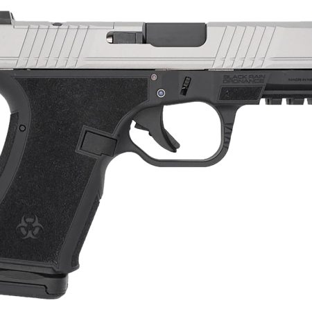 Black Rain Ordnance FL9MMBLKSM   Compact Frame 9mm 15+1 4" Stainless Steel Slide