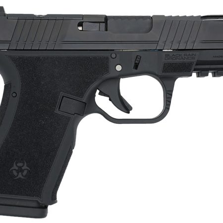 Black Rain Ordnance FLP9MMBLK   Compact Frame 9mm 15+1 4" Stainless Steel Slide