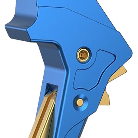 Tyrant CNC TDMPTRIGFSCBLUE/GOLD Blue Fits S&W M&P Full-Size & Compact