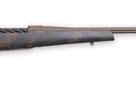 Weatherby MBC20N270WR8B Mark V Backcountry 2.0 270 Wthby Mag 3+1 28" Patriot Brown Cerakote Fluted Barrel/Peak 44 Blacktooth Carbon Fiber w/ Dark Green/Brown Sponge Stock