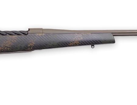 Weatherby MBC20N7MMBR2B Mark V Backcountry 2.0 7mm BC Patriot Brown Cerakote Fluted Barrel/Peak 44 Blacktooth Brown Sponge Pattern Black Carbon Fiber Stock