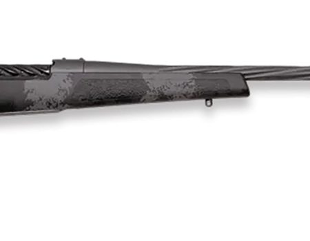 Weatherby MLW01N270WR8B Mark V Live Wild 270 Wthby Mag 3+1 28" Carbon Gray Cerakote Spiral Fluted Barrel Black/Gray Sponge Pattern/Polymer Stock