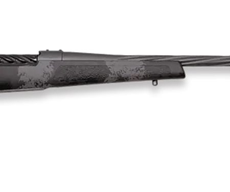 Weatherby MLW01N300NR8B Mark V Live Wild 300 Win 3+1 28" Carbon Gray Cerakote Spiral Fluted Barrel Black/Gray Sponge Pattern/Polymer Stock