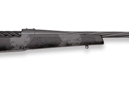 Weatherby MLW01N7MMBR2B Mark V Live Wild 7mm BC 3+1 20" Carbon Gray Cerakote Fluted Threaded Barrel & Drilled & Tapped Receiver, Black w/Gray Accents Fixed Polymer Stock, Right Hand