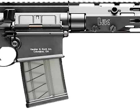 HK 81000830 MR762 A4 7.62x51mm 10+1 16.50" Black Threaded Barrel, Black Picatinny Rail, M-LOK Handguard, 6 Position Black Synthetic Stock, Black Finger Grooved Grip, Ambidextrous