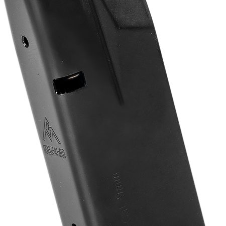 Mec-Gar MGHC1200A Springfield Hellcat 12rd 9mm Luger, Black Steel