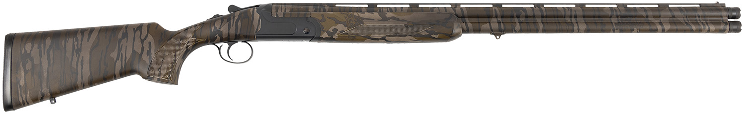 CZ-USA 06579 Swamp Magnum 12 Gauge Break Open 3.50" 2 Shot 30" Mossy Oak Bottomland Over/Under Vent Rib Barrel, Black Steel Receiver, Fixed Mossy Oak Bottomland Polymer Stock