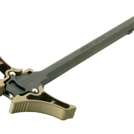 Timber Creek Outdoors AR10AMBICHBB Enforcer Charging Handle AR-10 Burnt Bronze Billet Aluminum Ambidextrous Hand