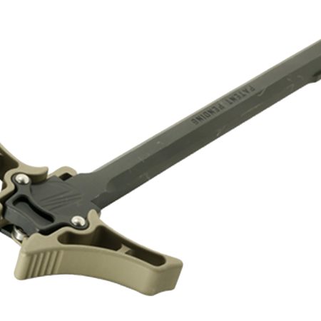 Timber Creek Outdoors AR10AMBICHFDE Enforcer Charging Handle AR-10 Flat Dark Earth Billet Aluminum Ambidextrous Hand