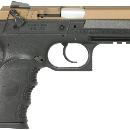 Magnum Research BE99153RLBB Baby Eagle III  9mm 15+1 4.43" Burnt Bronze Carbon Steel Slide Black Textured