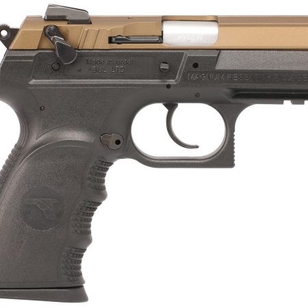Magnum Research BE94133RSLBB Baby Eagle III  40 S&W 12+1 3.85" Burnt Bronze Carbon Steel Slide Black Textured