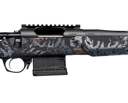 Horizon Firearms RF015P221814T21 Villain  22 Creedmoor 18" Black Fluted Threaded Barrel, Black Picatinny Rail Steel Receiver, Iota EKO Carbon Fiber Stock