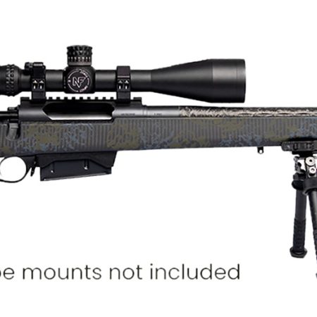 Horizon Firearms RF019C502216C20 Vandal Carbon II 7mm Back Country 22" Black Fluted Barrel, Black Drilled & Tapped Receiver, Black Iota EKO X Carbon Fiber Stock