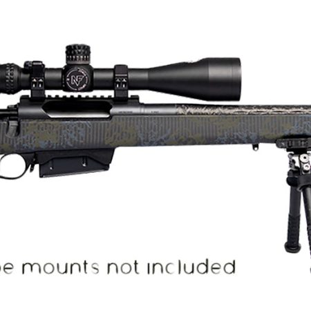 Horizon Firearms RF019C392216C20 Vandal Carbon II 7mm PRC 22" Black Fluted Barrel, Black Drilled & Tapped Receiver, Black Iota EKO X Carbon Fiber Stock